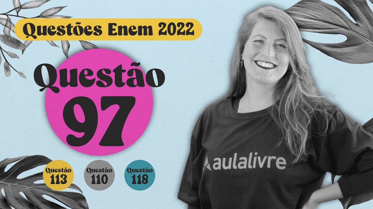 Thumbnail: ENEM 2022 I Sistema Endócrino I Questão 97