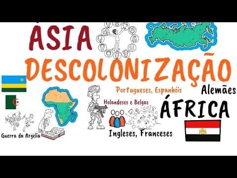 Thumbnail da aula: Descolonização da África e da Ásia