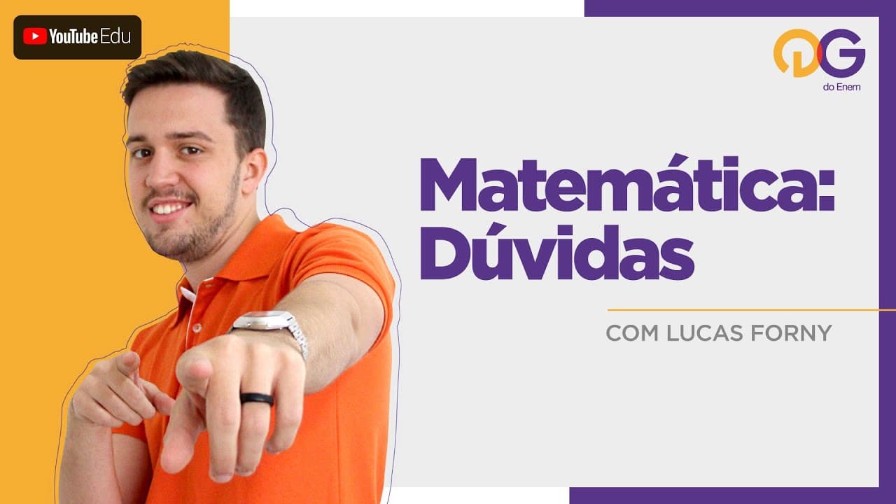 Thumbnail: Matemática com Lucas Forny