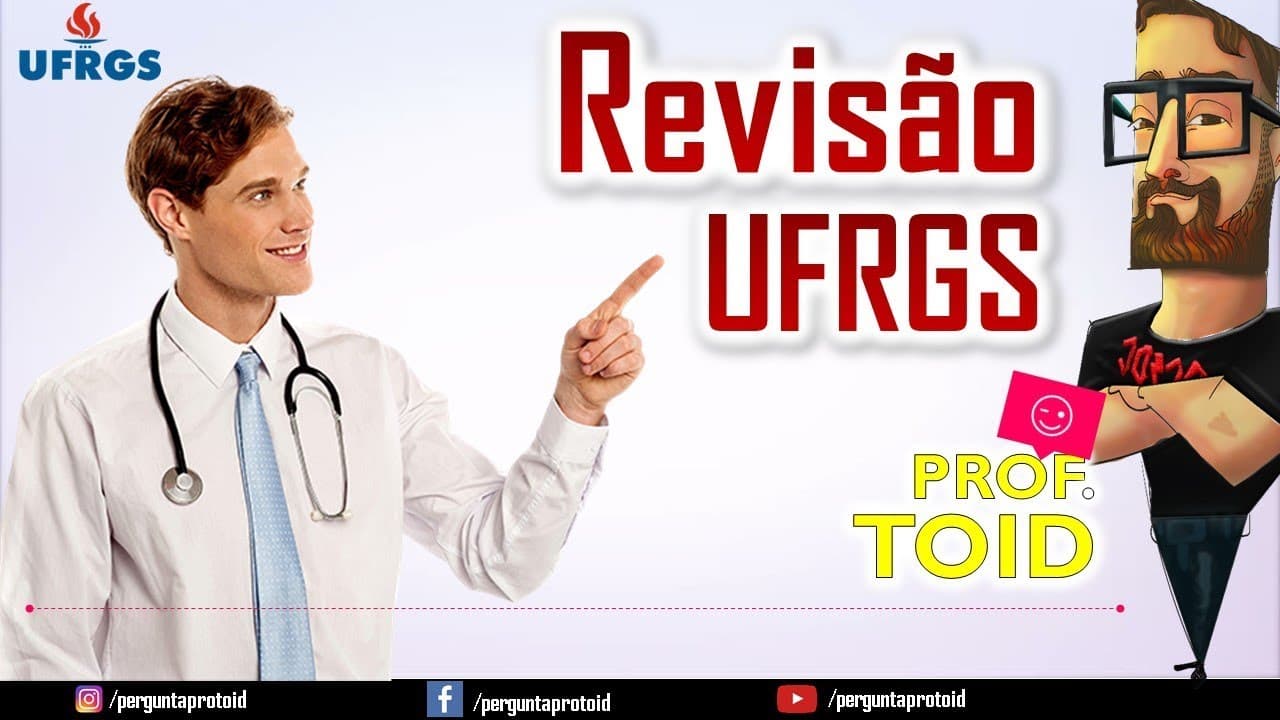 Thumbnail: 😱 Revisão Vestibular UFRGS 2019 (Prof. Toid) - Pergunta Pro Toid (Biologia) 😱