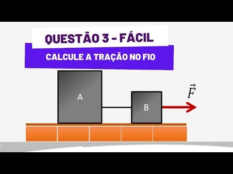 Thumbnail da aula: SEGUNDA LEI DE NEWTON - QUESTÃO 3 DE 15