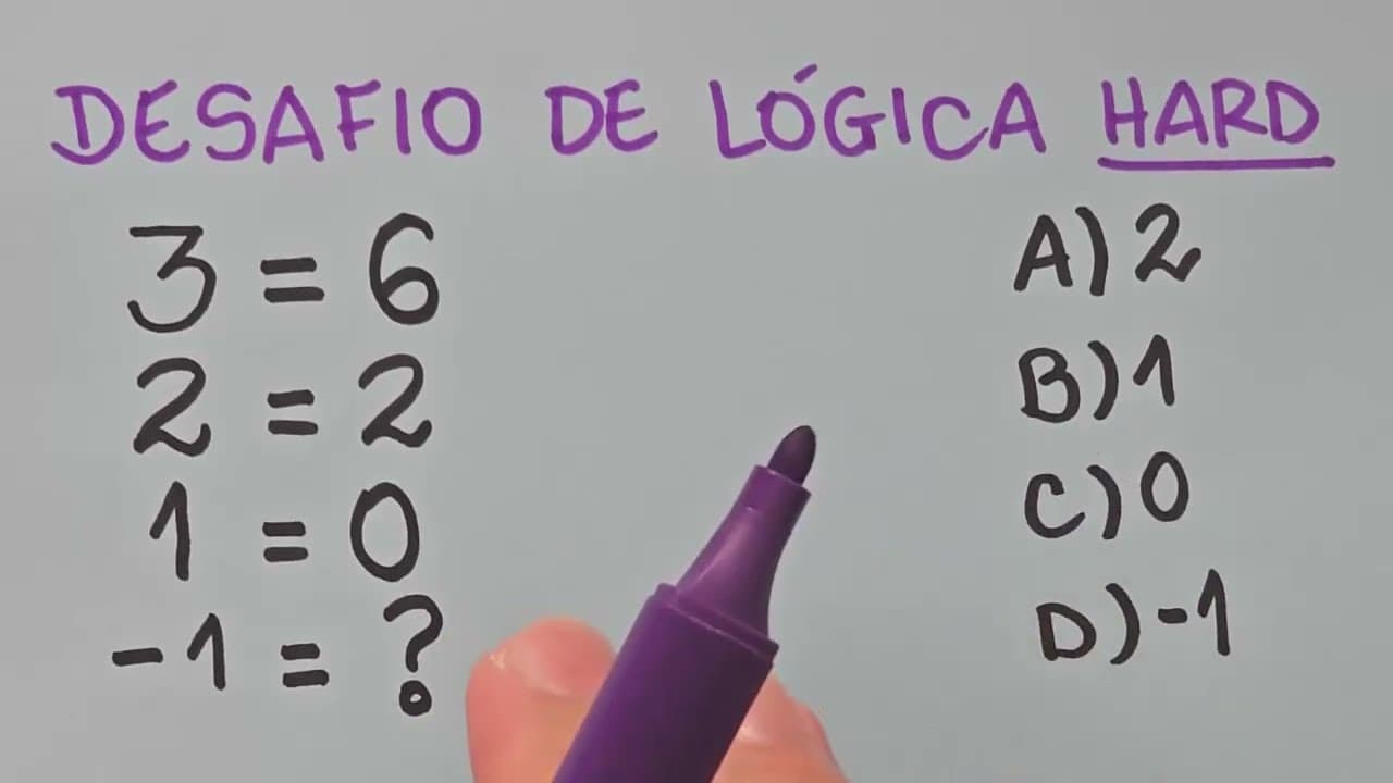 Thumbnail: Essa até que não é tão difícil, mas 99% erram!