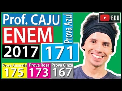 Thumbnail da aula: [ENEM 2017] 171 📘 GEOMETRIA PLANA Pivô central é um sistema de irrigação muito usado na