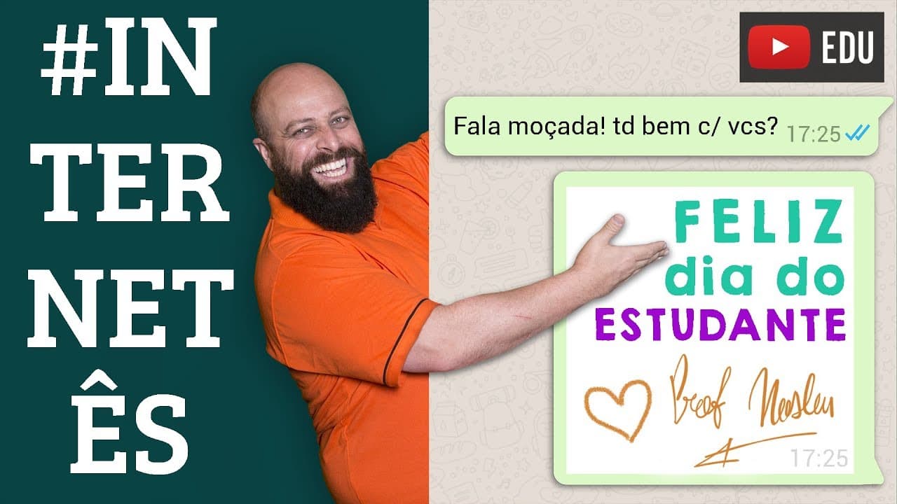 Thumbnail: "Internetês": pode ou não pode? [Prof. Noslen]