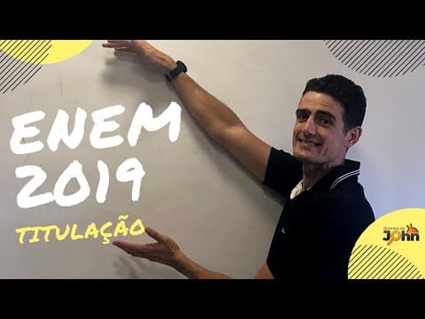 Thumbnail da aula: ENEM 2019- Um dos parâmetros de controle...