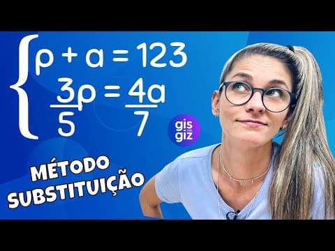 Thumbnail da aula: Sistema de equações do  1º GRAU \Prof. Gis/