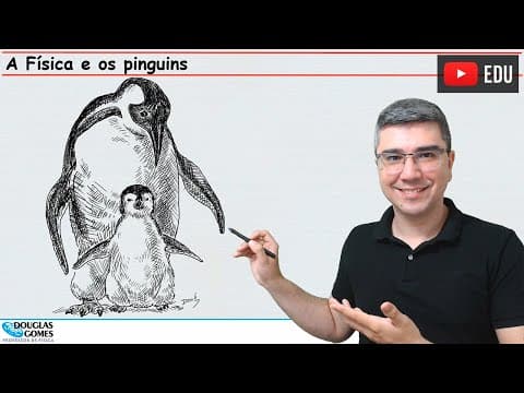 Thumbnail da aula: A Física e os pinguins | Sobrevivendo em baixas temperaturas