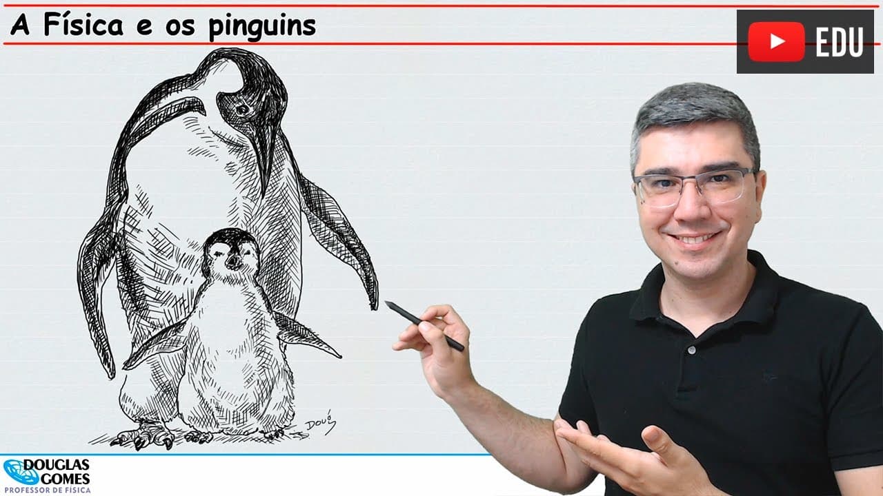 Thumbnail: A Física e os pinguins | Sobrevivendo em baixas temperaturas