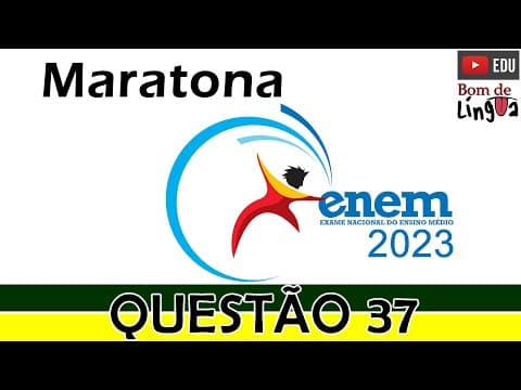 Thumbnail da aula: ENEM 2022 Questão 37, Caderno Azul - Maratona ENEM