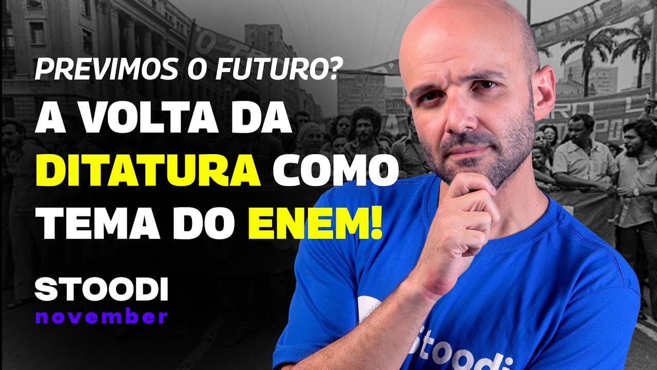 Thumbnail: ADVINHAMOS essa questão de história #Enem2023!