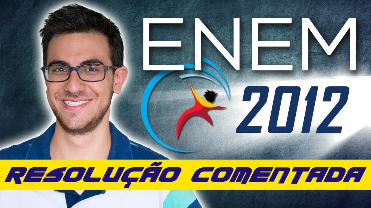 Thumbnail: CORREÇÃO COMENTADA NATUREZA ENEM 2012 [COMPLETA] - Umberto Mannarino