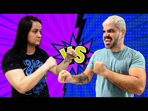 Thumbnail da aula: 🥊 Fui DESAFIADO pela PROFᵃ JULIANA REZENDE com MATEMÁTICA BÁSICA! 😱 Será que TRAVEI?