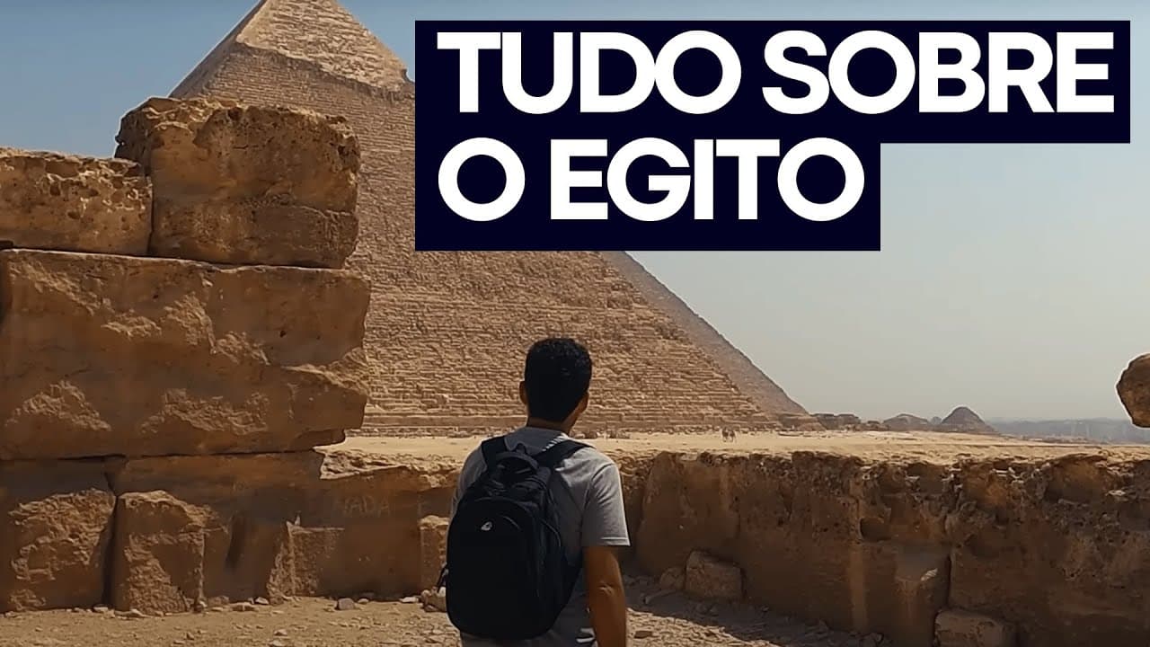Thumbnail: VIAGEM para o EGITO | CONHEÇA OS DETALHES DAS PIRÂMIDES DO EGITO