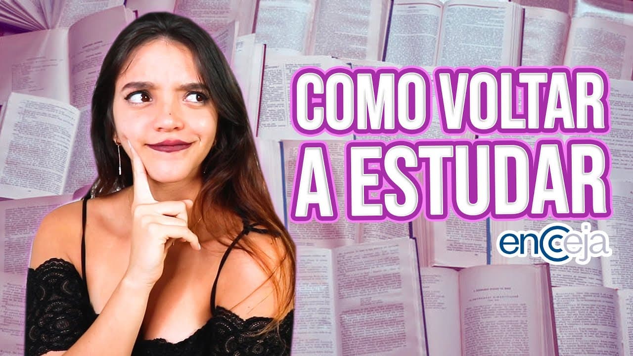 Thumbnail: 😱 COMO VOLTAR A ESTUDAR E TIRAR DIPLOMA DEPOIS DE MUITOS ANOS PARADO? (Débora Aladim)