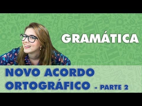 Thumbnail da aula: Prof. Pamba: Novo acordo ortográfico (Acentuação) - Pt. 2 - Dicas de Gramática #4