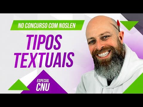 Thumbnail da aula: CNU | Tipos Textuais #concurso #concursopublico