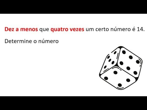 Thumbnail da aula: Como resolver problemas de equação de 1 grau