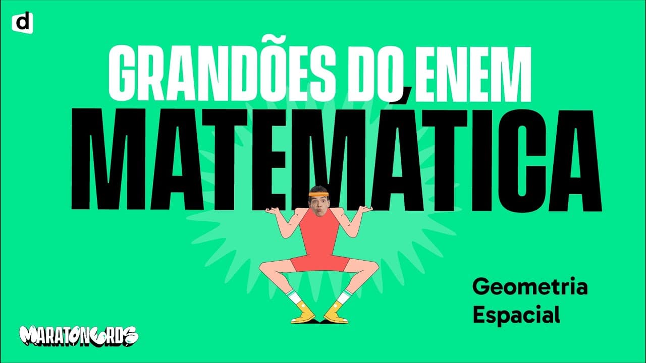 Thumbnail: Geometria Espacial | Matemática | TOP CONTEÚDO ENEM 2023
