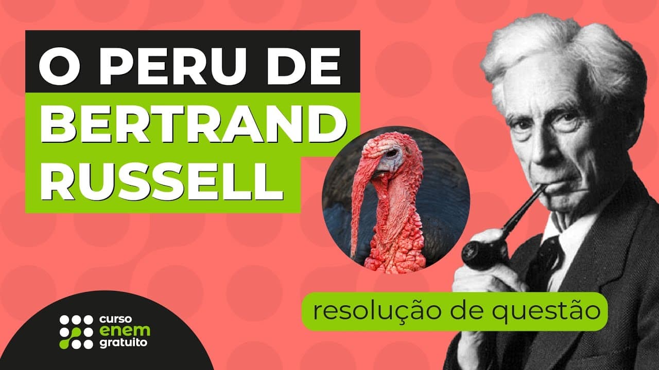 Thumbnail: O PERU DE BERTRAND RUSSELL: resolução de questão | Filosofia para o Enem | Ernani Silva