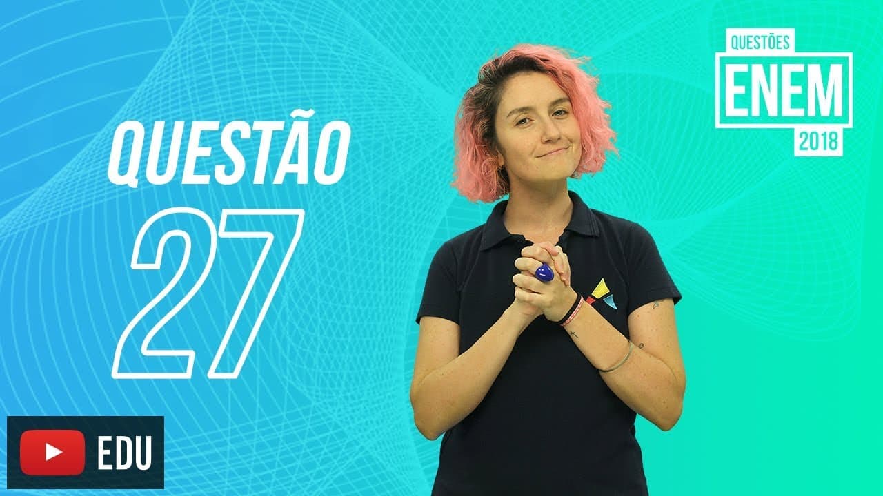 Thumbnail: ENEM 2018 | Interpretação vocabular | questão 27 (caderno amarelo)
