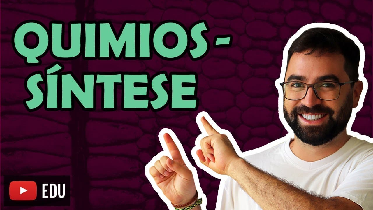 Thumbnail: Quimiossíntese - Aula 26 - Módulo I: Biologia Celular | Prof. Gui