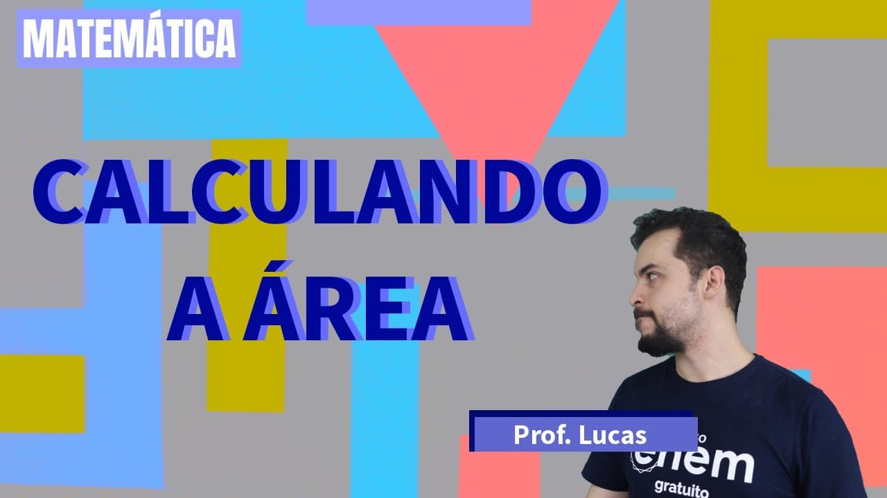 Thumbnail: COMO CALCULAR ÁREA EM GEOMETRIA PLANA? | Curso de matemática básica