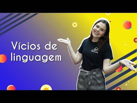 Thumbnail da aula: Vícios de Linguagem - Brasil Escola