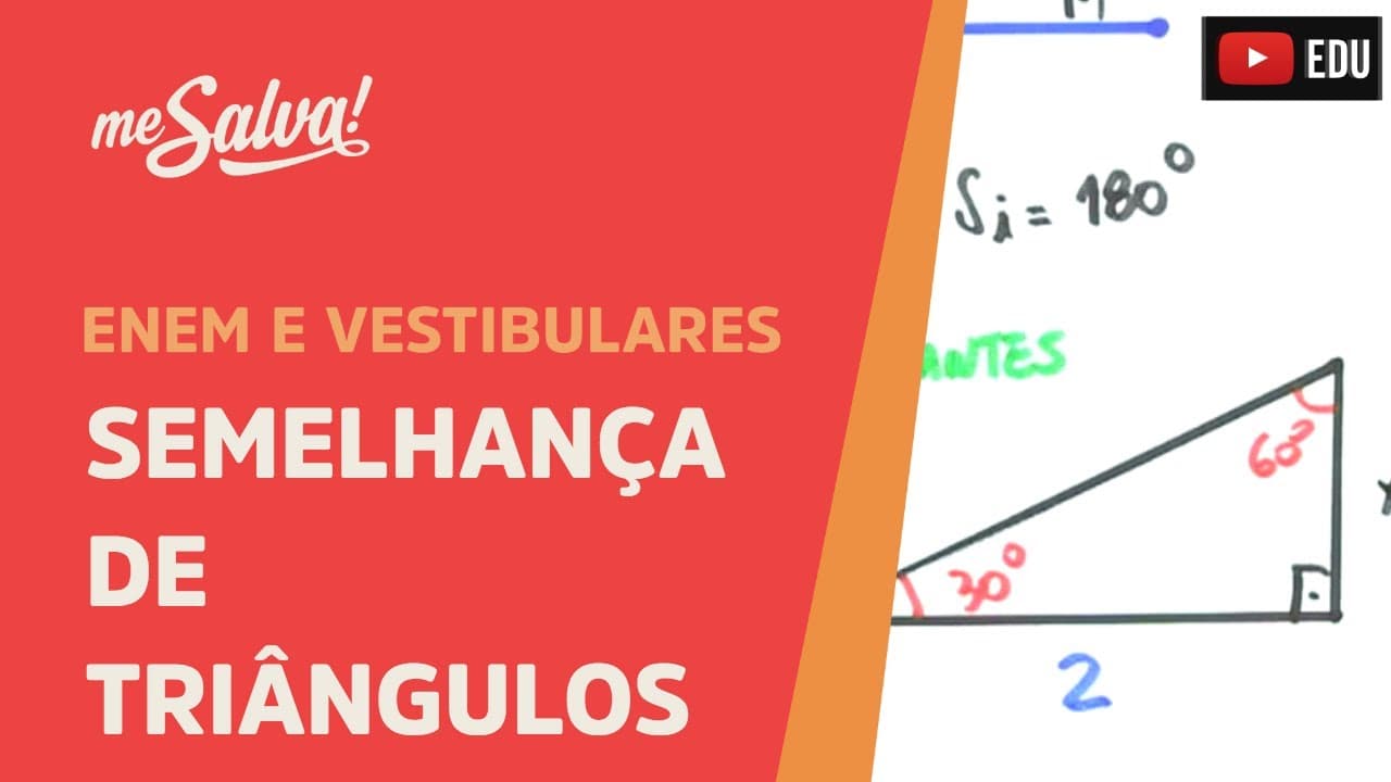Thumbnail: Me Salva! TRG26 - Trigonometria - Semelhança de triângulos em trigonometria