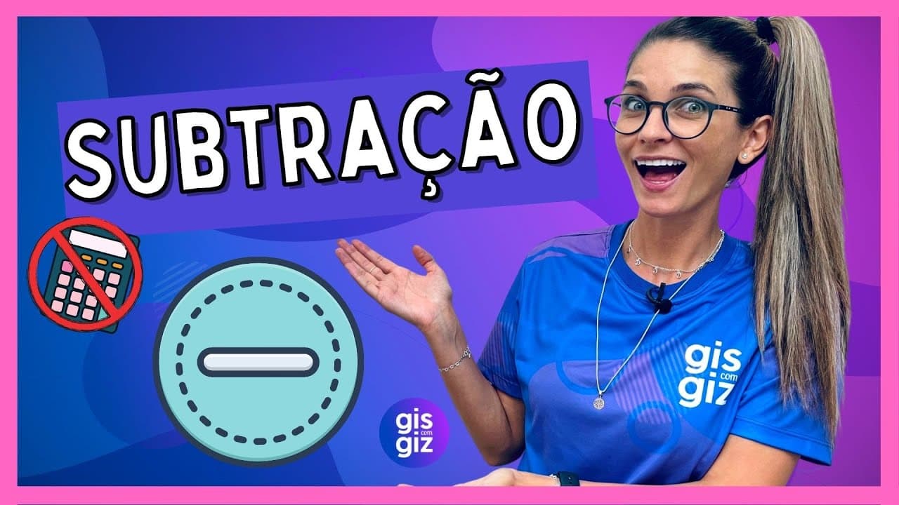 Thumbnail: SUBTRAÇÃO EXERCÍCIOS  | RESOLUÇÃO DE PROBLEMAS DE SUBTRAÇÃO | \Prof. Gis/