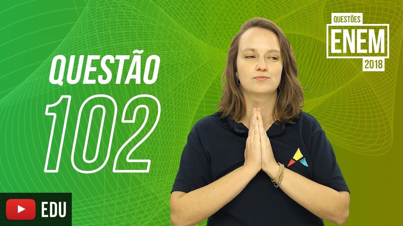 Thumbnail: ENEM 2018 | Ciclo da vida | Questão 102 (caderno amarelo)