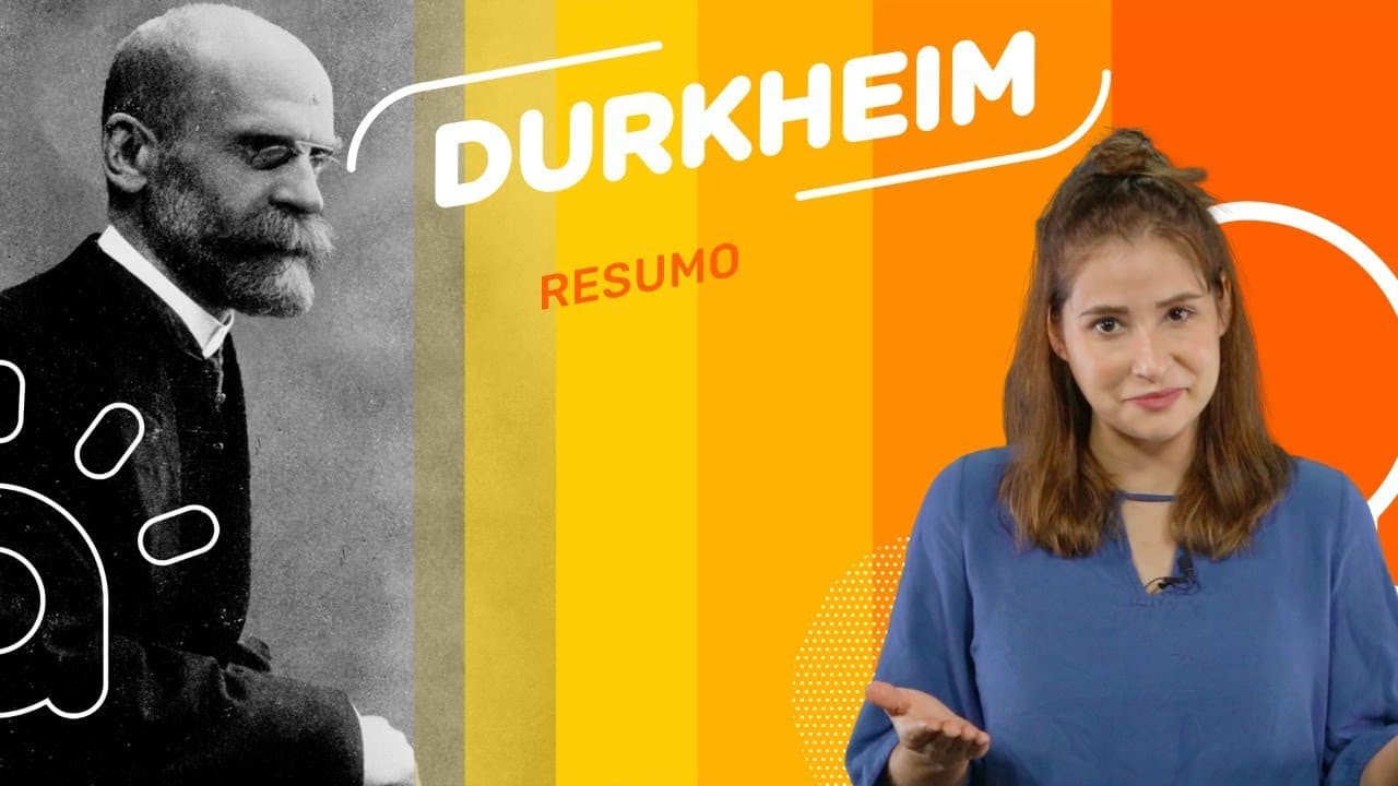 Thumbnail: Émile Durkheim I Resumo