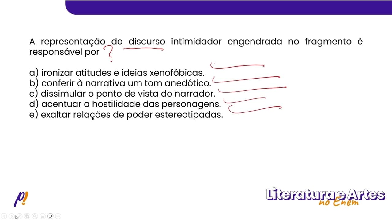 Thumbnail: ENEM 2021 - Século XIX - Fim do Império e início da República | O senhor pensa que só porque...