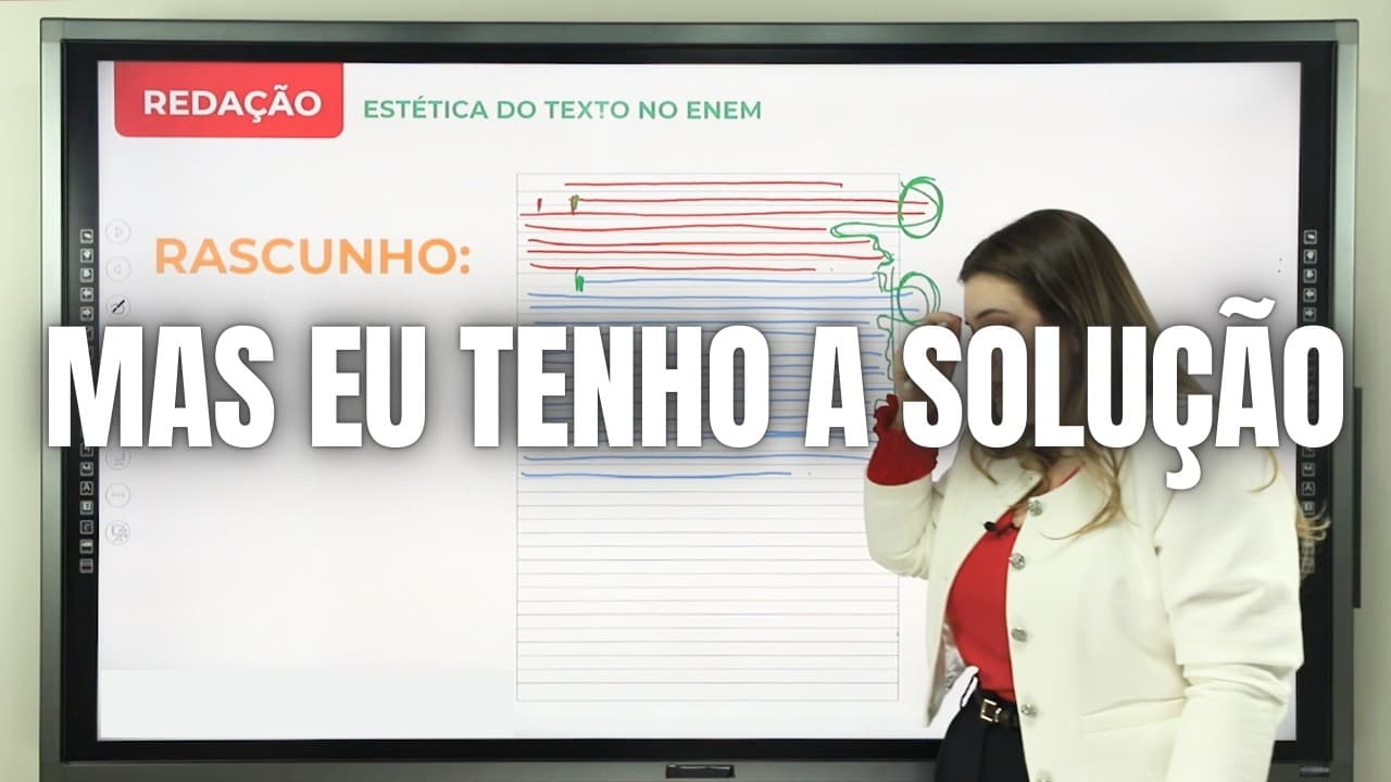Thumbnail: VOCÊ ESCREVE PARÁGRAFOS RUINS? AS NOTÍCIAS NÃO SÃO BOAS.