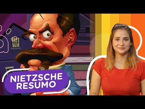 Thumbnail da aula: Friedrich Nietzsche | Resumo | Saiba o essencial