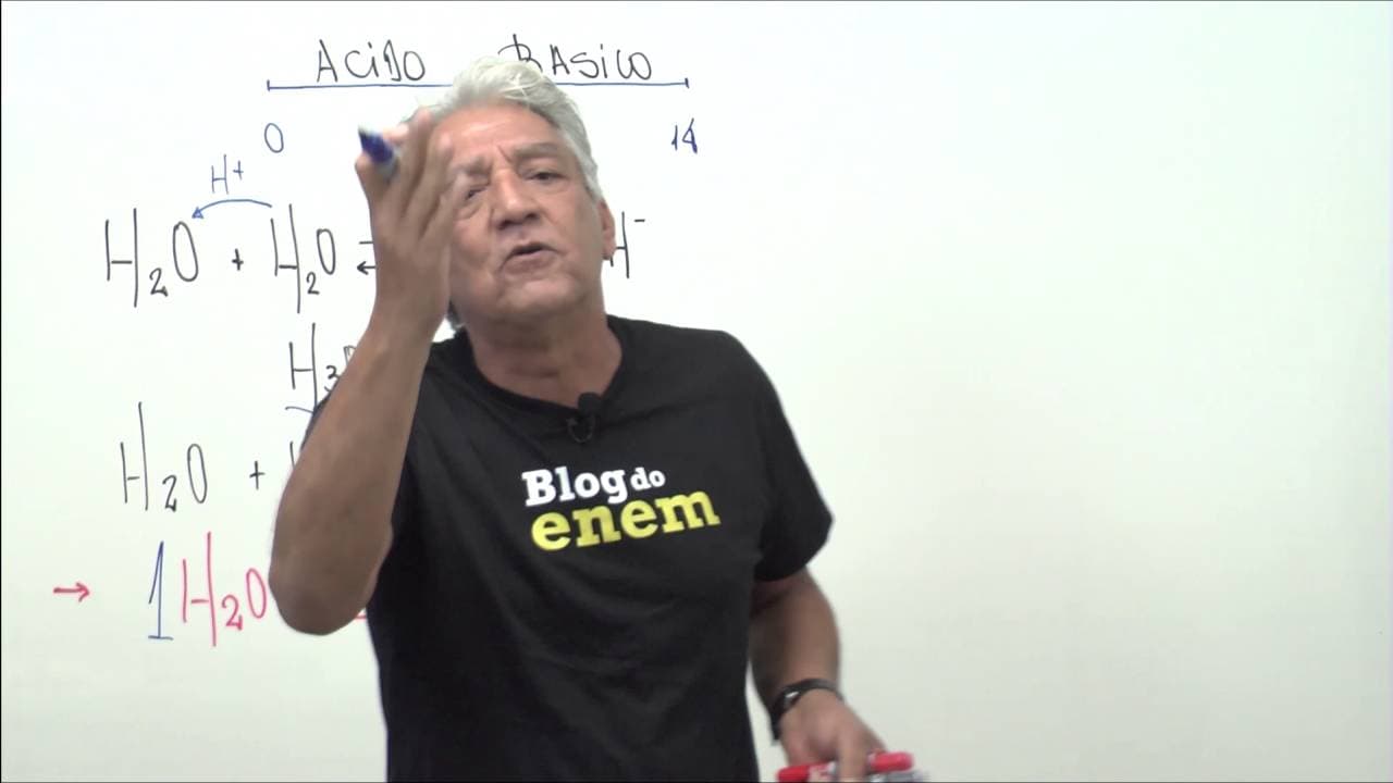 Thumbnail: pH | POTENCIAL HIDROGENIÔNICO | QUÍMICA | Prof. Dimas