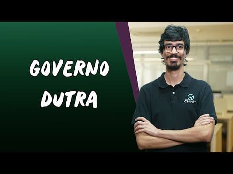 Thumbnail da aula: Governo Dutra - Brasil Escola