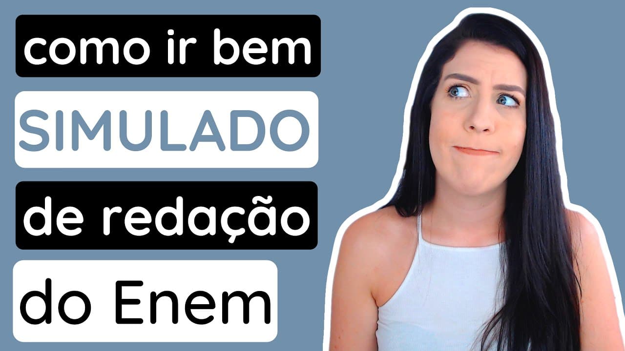 Thumbnail: Redação do Enem: como ir BEM em um simulado?