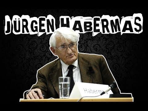 Thumbnail da aula: JÜRGEN HABERMAS PARA O ENEM