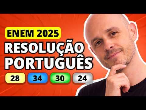 Thumbnail da aula: ENEM 2025 Linguagens – Questão 28 | Com base na relação dos elementos não verbais com a frase “VOCÊ