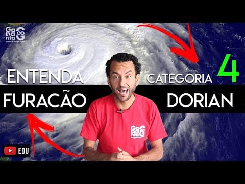 Thumbnail da aula: FURACÃO DORIAN|O maior furacão do planeta| Bahamas | Como se formou? |