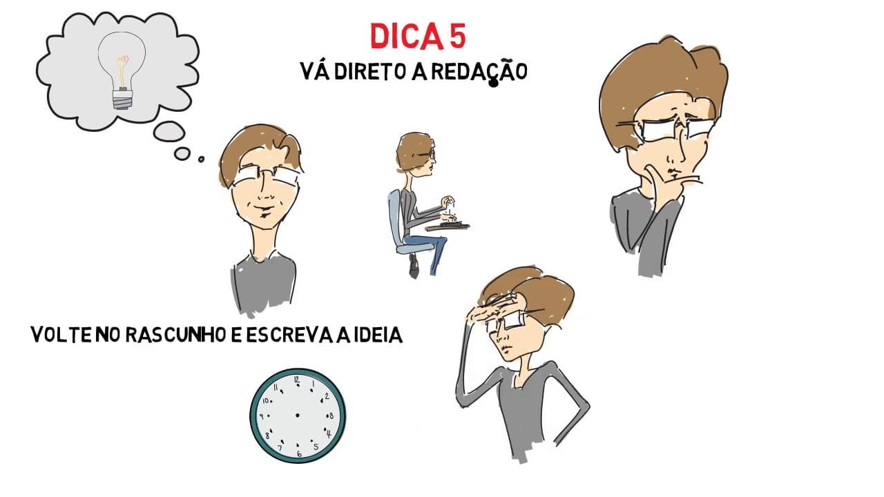 Thumbnail: Redação - 10 dicas para mandar bem, 5 critérios avaliados pelo Enem - Parte 2 | Desenhando a Solução
