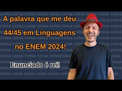 Thumbnail da aula: ENEM 2024: Sempre passo nervoso quando leio minha crônica neste jornal e percebo que escapuliu