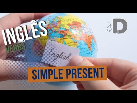 Thumbnail da aula: Simple Present - Verbs - Inglês - Preparatório Enem