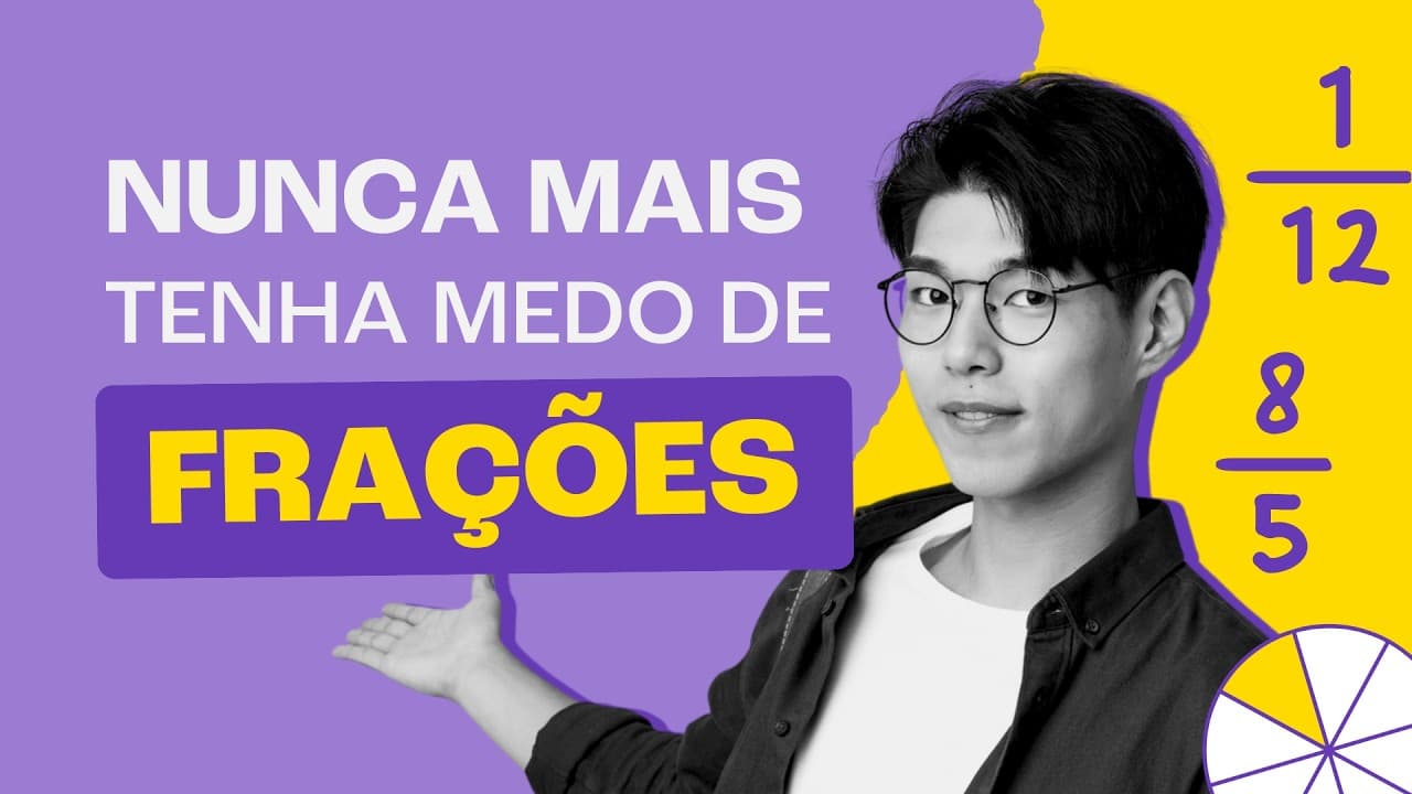 Thumbnail: Como NUNCA MAIS errar FRAÇÕES │ Matemática para o ENEM