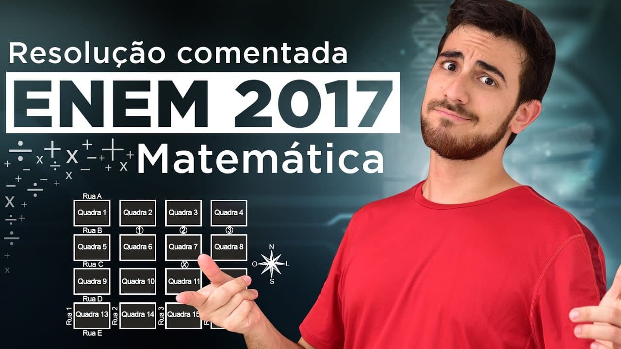 Thumbnail: Resolução do ENEM 2017 (Matemática) - Padaria, cadê você?? | Questão 19/45