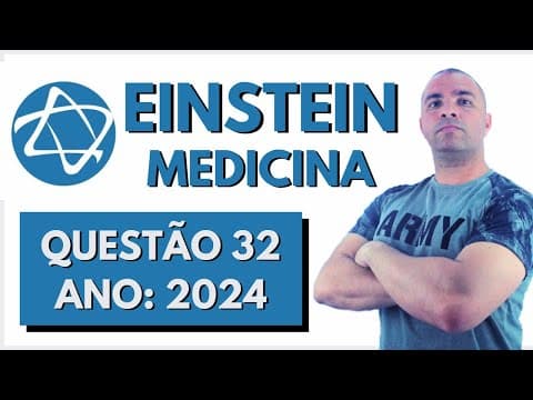 Thumbnail da aula: [EINSTEIN 2024/Q32] Para a realização de testes laboratoriais foram preparados 4 tubos de ensaio com