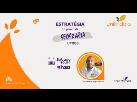 Thumbnail da aula: Estratégia prova de Geografia UFRGS