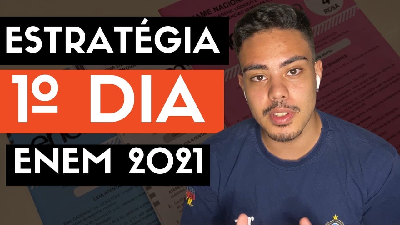 Thumbnail: ESTRATÉGIA DE PROVA PARA O ENEM (Redação, humanas e linguagens)