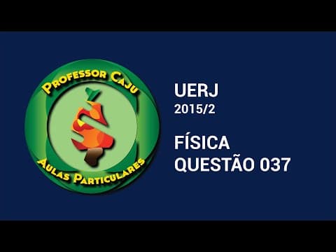 Thumbnail da aula: UERJ 2015/2 | FÍSICA | QUESTÃO 037