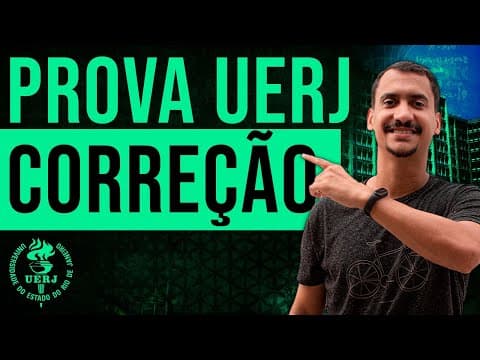 Thumbnail da aula: Resolução da Prova Discursiva de Física | UERJ 2019 | Prof. Cataldo